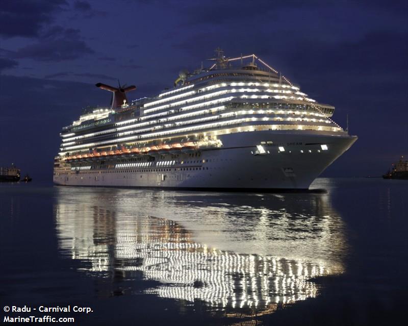 carnival dream (Passenger (Cruise) Ship) - IMO 9378474, MMSI 370490000, Call Sign 3ETA7 under the flag of Panama