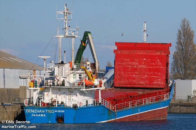 denizhan trio (General Cargo Ship) - IMO 9123295, MMSI 372261000, Call Sign 3FEN7 under the flag of Panama