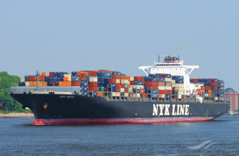 nyk vesta (Container Ship) - IMO 9312808, MMSI 372531000, Call Sign 3EJI4 under the flag of Panama