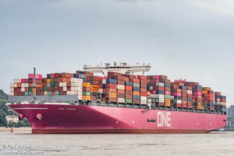 one cygnus (Container Ship) - IMO 9806081, MMSI 431073000, Call Sign 7KEP under the flag of Japan