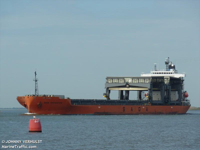 saga navigator (General Cargo Ship) - IMO 9371062, MMSI 477897700, Call Sign VRDA4 under the flag of Hong Kong