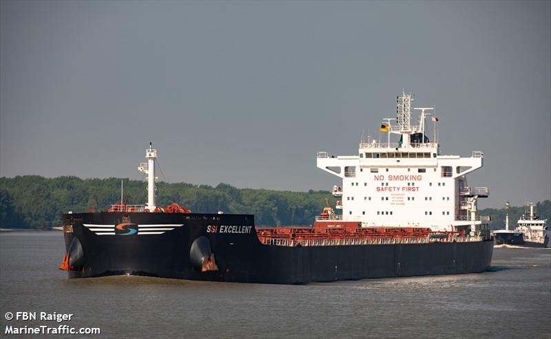 ssi excellent (Bulk Carrier) - IMO 9693757, MMSI 538005986, Call Sign V7IS5 under the flag of Marshall Islands