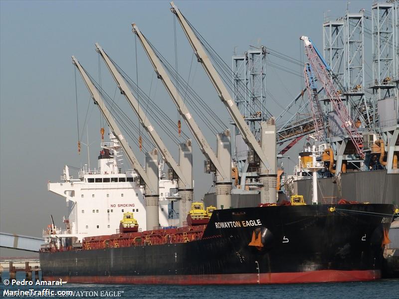 rowayton eagle (Bulk Carrier) - IMO 9575216, MMSI 538007454, Call Sign V7OO2 under the flag of Marshall Islands