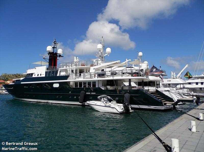 highlander (Yacht) - IMO 8668030, MMSI 538070873, Call Sign V7ZB2 under the flag of Marshall Islands