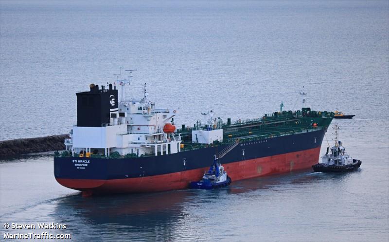 sti miracle (Chemical/Oil Products Tanker) - IMO 9833591, MMSI 563098600, Call Sign 9V2676 under the flag of Singapore