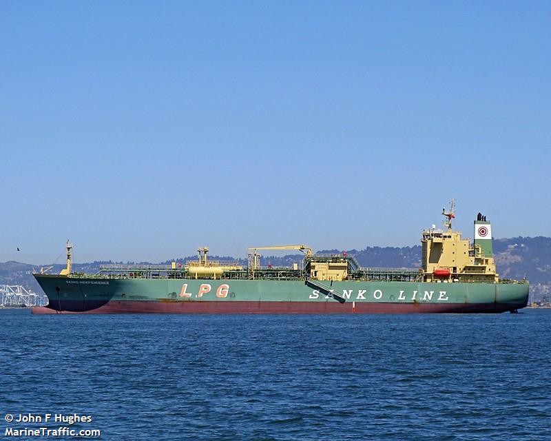 berkshire (LPG Tanker) - IMO 9369760, MMSI 636013946, Call Sign A8QJ9 under the flag of Liberia