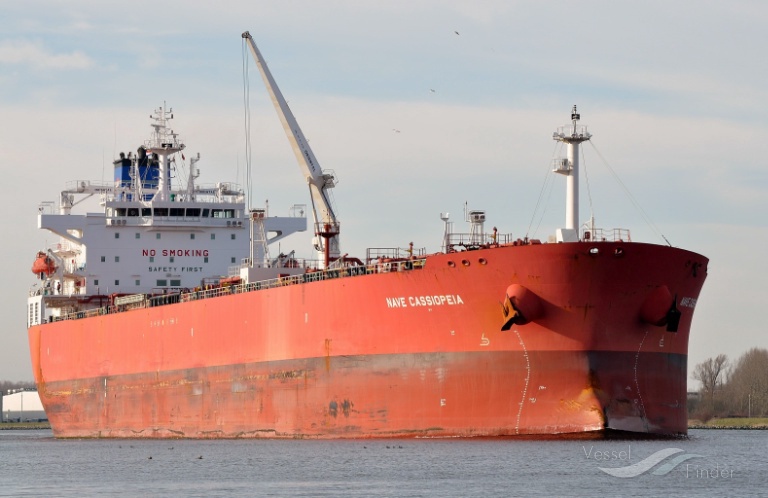 nave cassiopeia (Crude Oil Tanker) - IMO 9589932, MMSI 636015776, Call Sign D5CT4 under the flag of Liberia