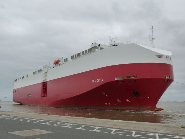 siem cicero (Vehicles Carrier) - IMO 9762534, MMSI 636017539, Call Sign D5LL4 under the flag of Liberia