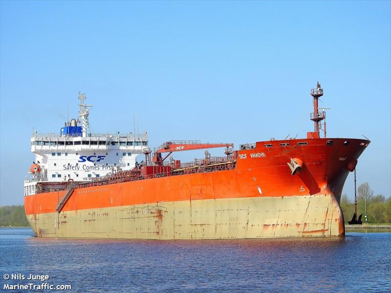 scf anadyr (Chemical/Oil Products Tanker) - IMO 9397547, MMSI 636017655, Call Sign D5MC3 under the flag of Liberia