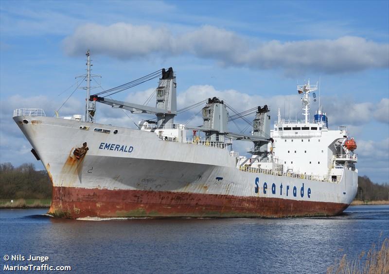 emerald (Refrigerated Cargo Ship) - IMO 9202857, MMSI 636019778, Call Sign D5WC7 under the flag of Liberia