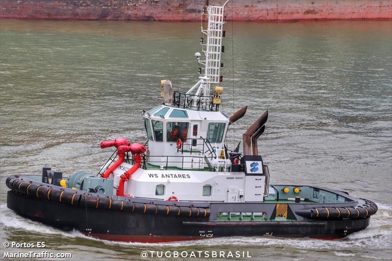 ws antares (Tug) - IMO 9679153, MMSI 710000873, Call Sign PR2810 under the flag of Brazil