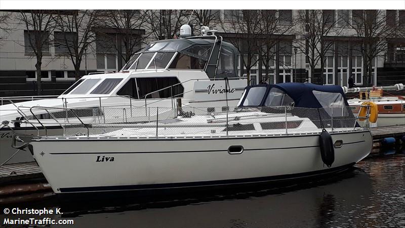 liva (Sailing vessel) - IMO , MMSI 211397780, Call Sign DD4787 under the flag of Germany