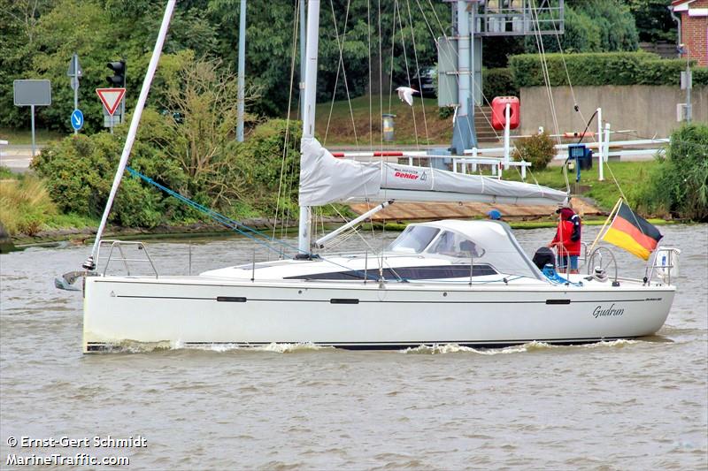 gudrun (Sailing vessel) - IMO , MMSI 211617390, Call Sign DA2144 under the flag of Germany