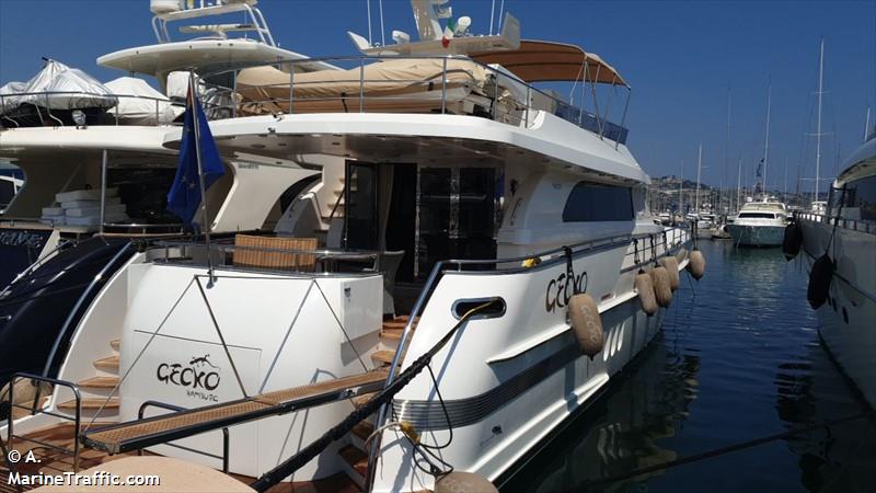 gecko (Pleasure craft) - IMO , MMSI 211786200, Call Sign DJRF2 under the flag of Germany
