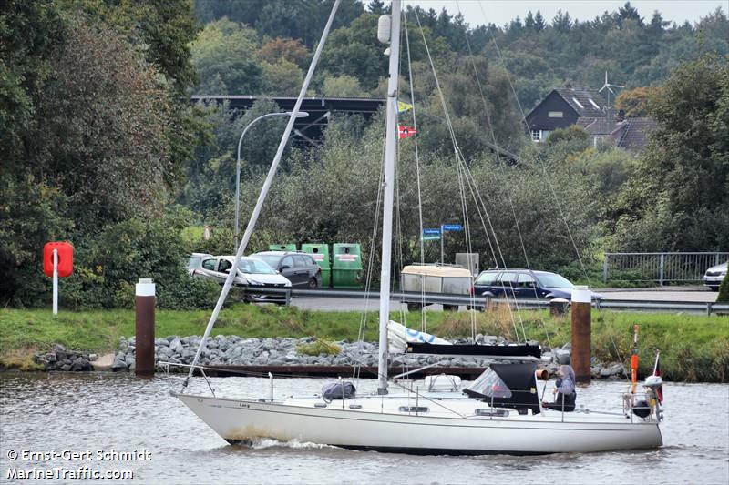 lucy (Sailing vessel) - IMO , MMSI 211796970, Call Sign DDXR2 under the flag of Germany