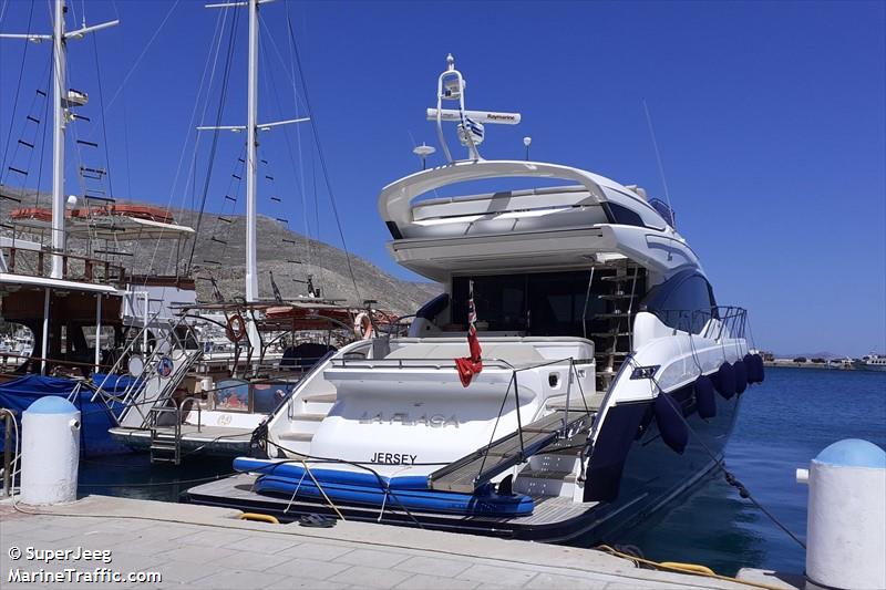 la flaca (Pleasure craft) - IMO , MMSI 232007899 under the flag of United Kingdom (UK)