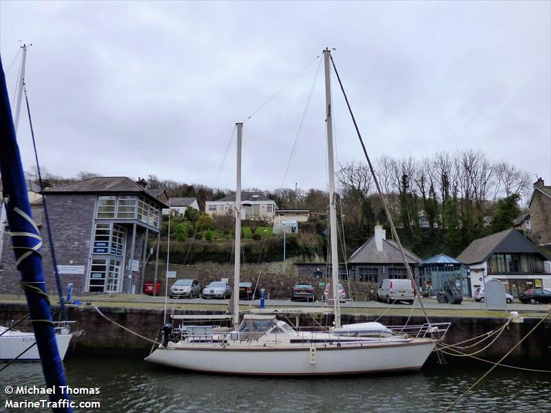 ocean hobo (Sailing vessel) - IMO , MMSI 235021901, Call Sign MVLW2 under the flag of United Kingdom (UK)