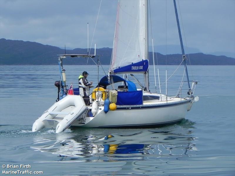 cracklin rosie (Sailing vessel) - IMO , MMSI 235080684, Call Sign 2DOF5 under the flag of United Kingdom (UK)