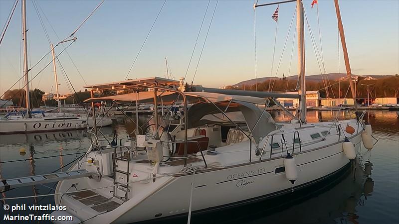 aeolia (Sailing vessel) - IMO , MMSI 237767100, Call Sign SY4393 under the flag of Greece