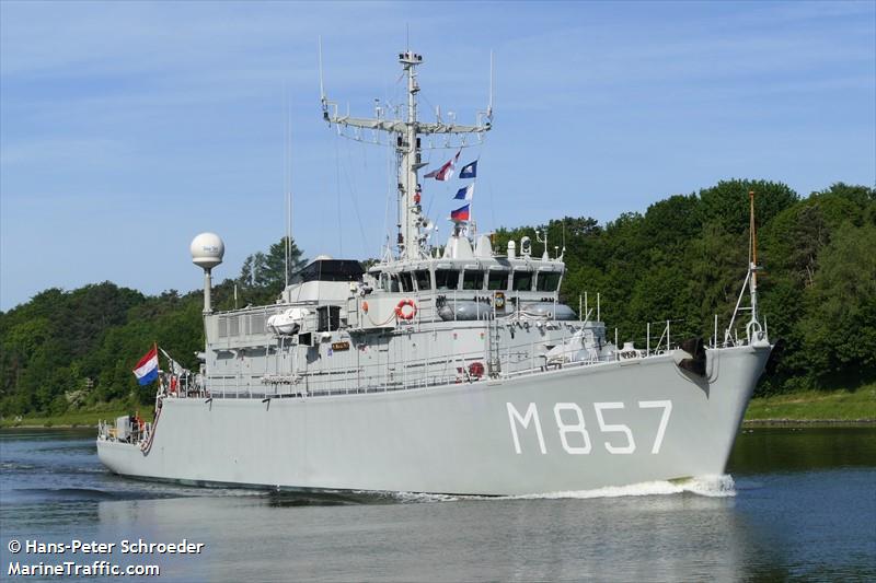 hnlms makkum (Military ops) - IMO , MMSI 244025000, Call Sign PAEH under the flag of Netherlands