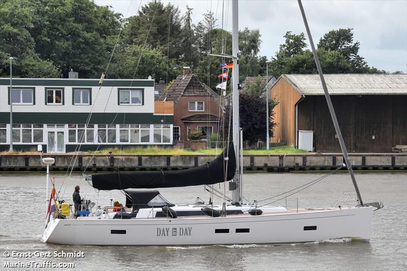 day by day (Sailing vessel) - IMO , MMSI 244183912, Call Sign PF4414 under the flag of Netherlands