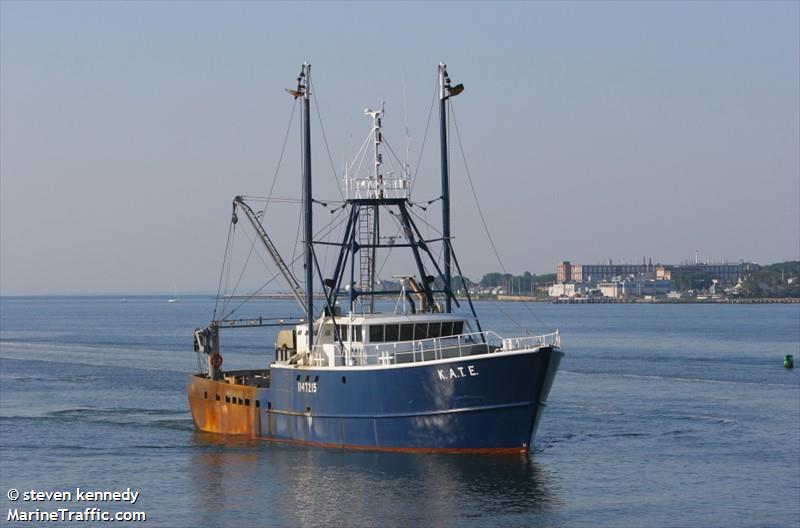 kate (Fishing Vessel) - IMO 8986236, MMSI 366912350, Call Sign WDB5683 under the flag of United States (USA)