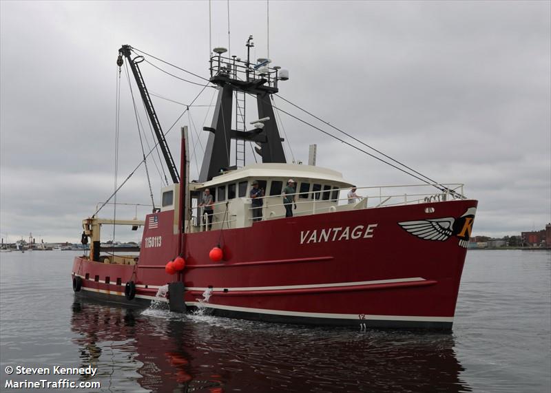 vantage (Fishing Vessel) - IMO 8986664, MMSI 366915690, Call Sign WDB5965 under the flag of United States (USA)