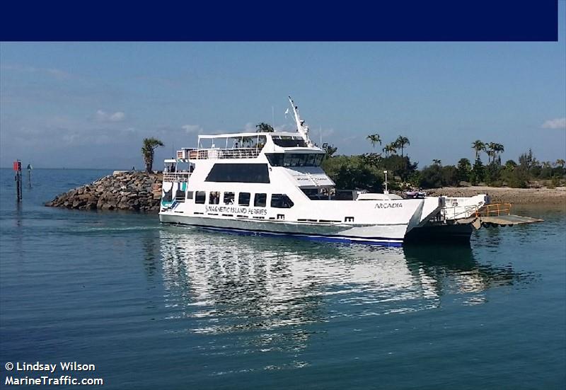 fantasea arcadia (Pleasure craft) - IMO , MMSI 503622800, Call Sign VMQ7112 under the flag of Australia