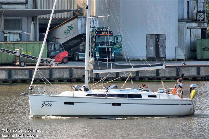 jelle (Sailing vessel) - IMO , MMSI 211101670, Call Sign DH4908 under the flag of Germany