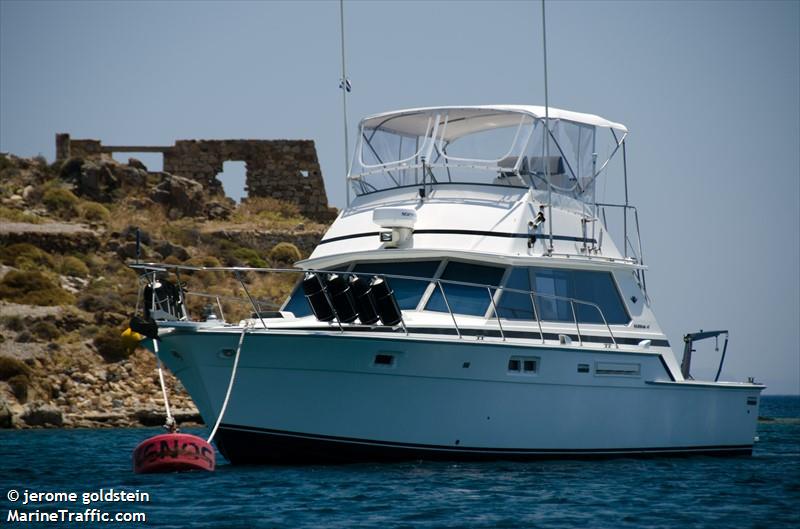 my o xenos (Pleasure craft) - IMO , MMSI 235095537 under the flag of United Kingdom (UK)