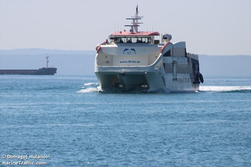 krilo star (Passenger Ship) - IMO 9879973, MMSI 238101840, Call Sign 9A5827 under the flag of Croatia