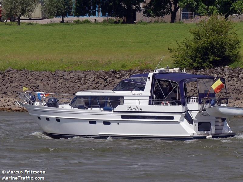 paulien (Pleasure craft) - IMO , MMSI 205459030, Call Sign OP4590 under the flag of Belgium