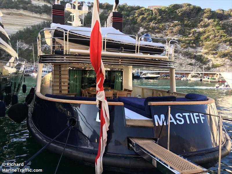 mastiff (Pleasure craft) - IMO , MMSI 215000896, Call Sign 9HB5639 under the flag of Malta