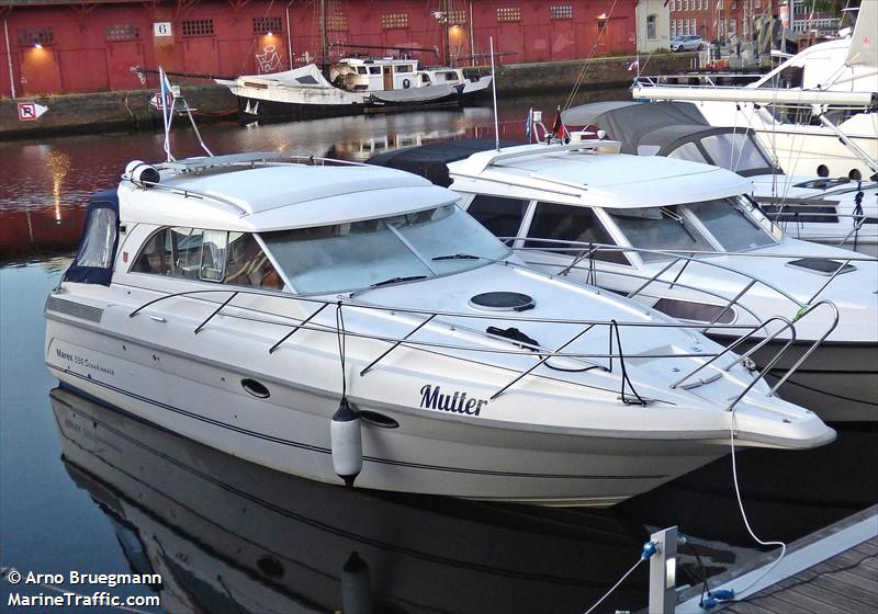 mutter (Pleasure craft) - IMO , MMSI 219026597, Call Sign XPH5297 under the flag of Denmark