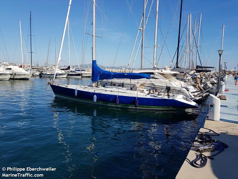 esprit dequipe 2 (Sailing vessel) - IMO , MMSI 227813310 under the flag of France