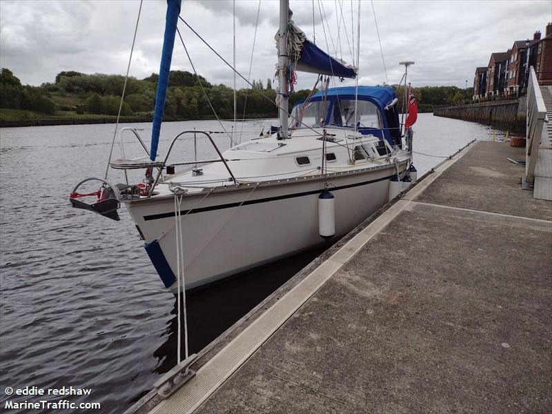star (Sailing vessel) - IMO , MMSI 232016098, Call Sign MDGW6 under the flag of United Kingdom (UK)