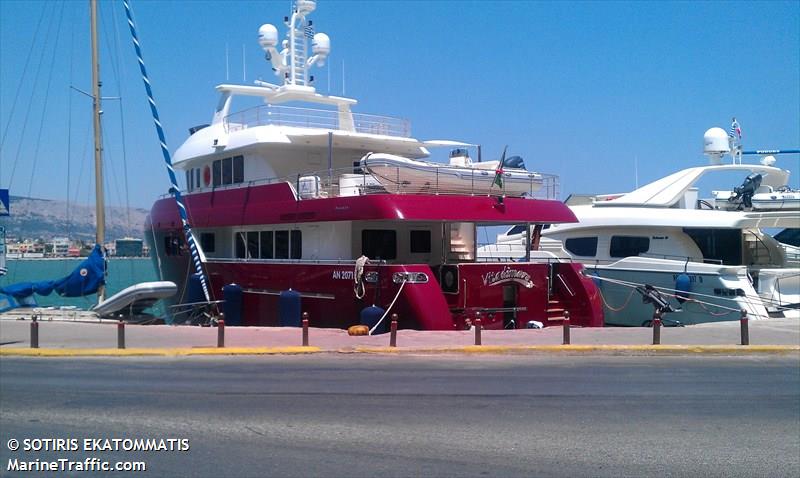 vitadimare3 (Pleasure craft) - IMO , MMSI 247087670, Call Sign IO 9273 under the flag of Italy