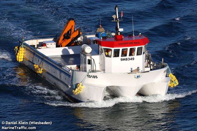 yaizatun dos (Fishing vessel) - IMO , MMSI 256000675, Call Sign 9H8349 under the flag of Malta