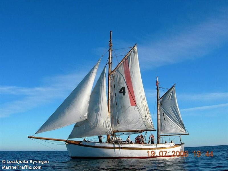 ryvingen (Sailing vessel) - IMO , MMSI 257744610, Call Sign LDTL under the flag of Norway