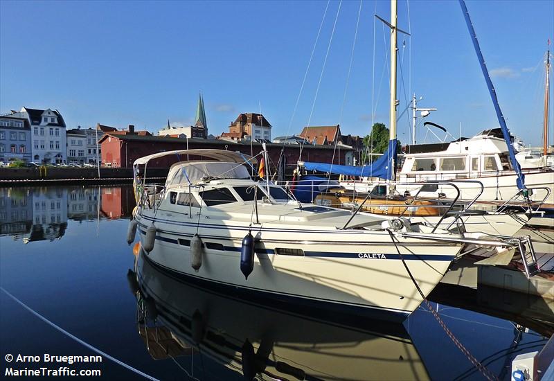 caleta (Pleasure craft) - IMO , MMSI 265693900, Call Sign SFC7912 under the flag of Sweden