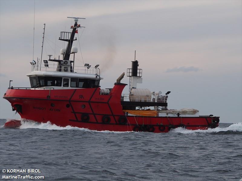 robot aydin (Fishing vessel) - IMO , MMSI 271073281, Call Sign TCA5028 under the flag of Turkey