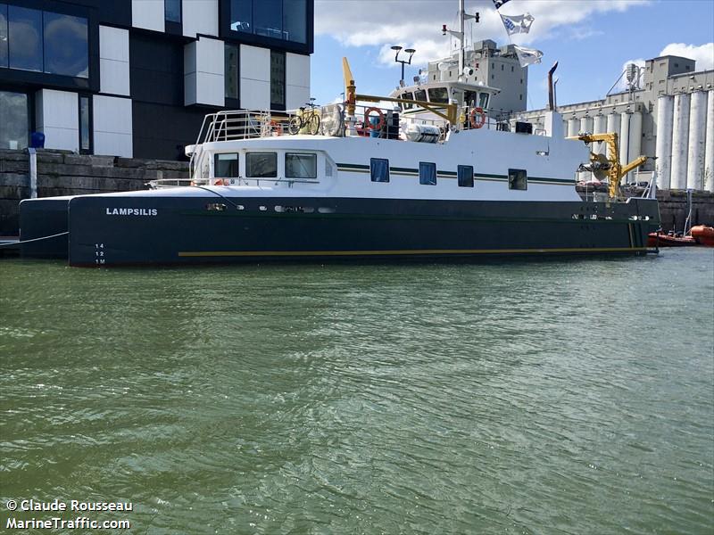 lampsilis (Research Vessel) - IMO 8744652, MMSI 316006564 under the flag of Canada