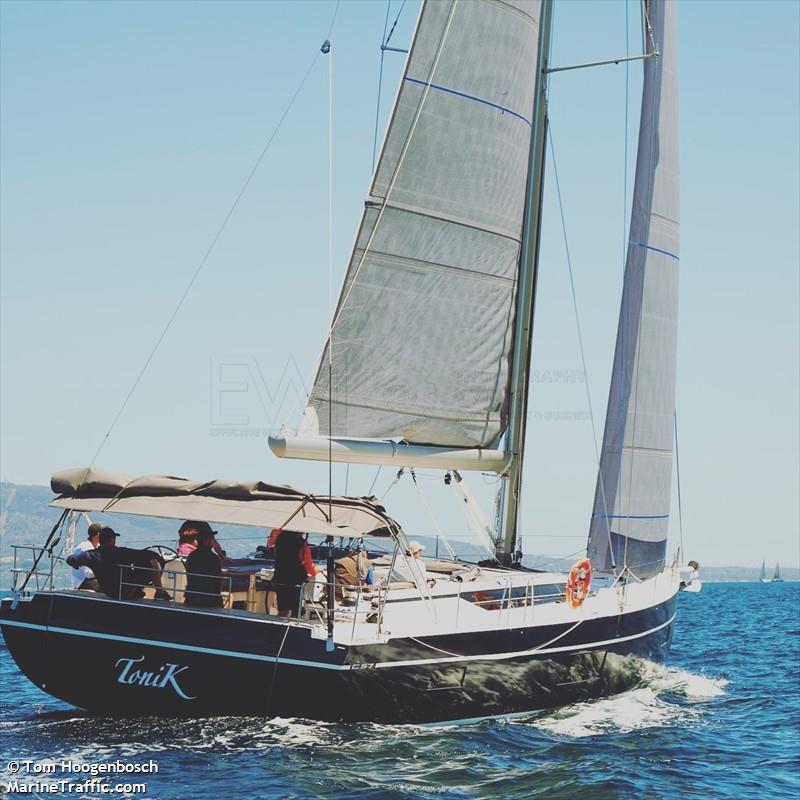 tonik (Sailing vessel) - IMO , MMSI 503081620, Call Sign SB057 under the flag of Australia