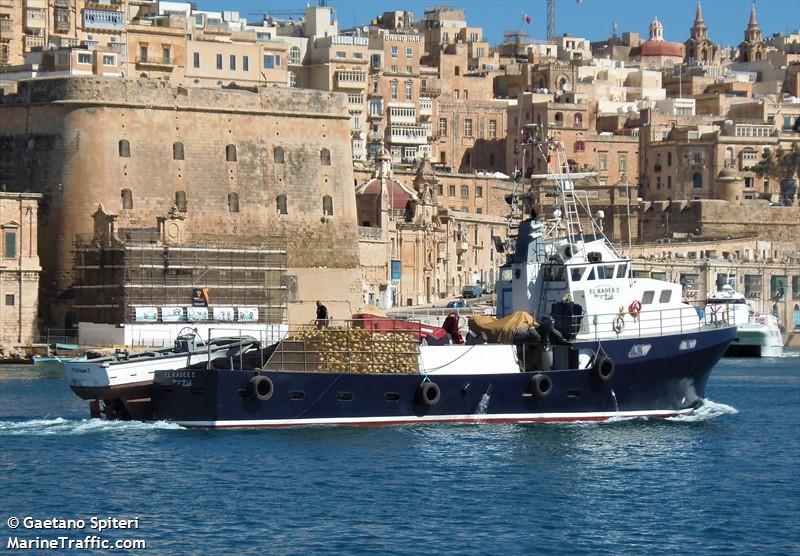 el hader 2 (Fishing vessel) - IMO , MMSI 642383000, Call Sign 5AWD under the flag of Libya