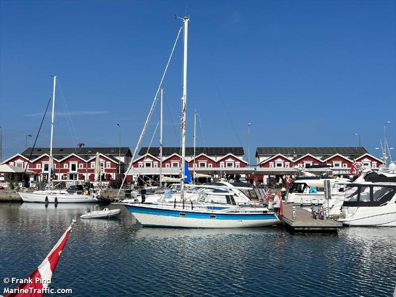 gaia (Pleasure craft) - IMO , MMSI 219023721, Call Sign XPH2650 under the flag of Denmark