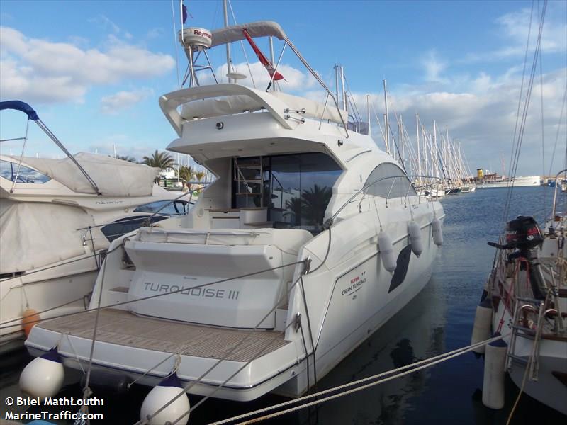 turquoise iii (Pleasure craft) - IMO , MMSI 227209060, Call Sign FAB5017 under the flag of France