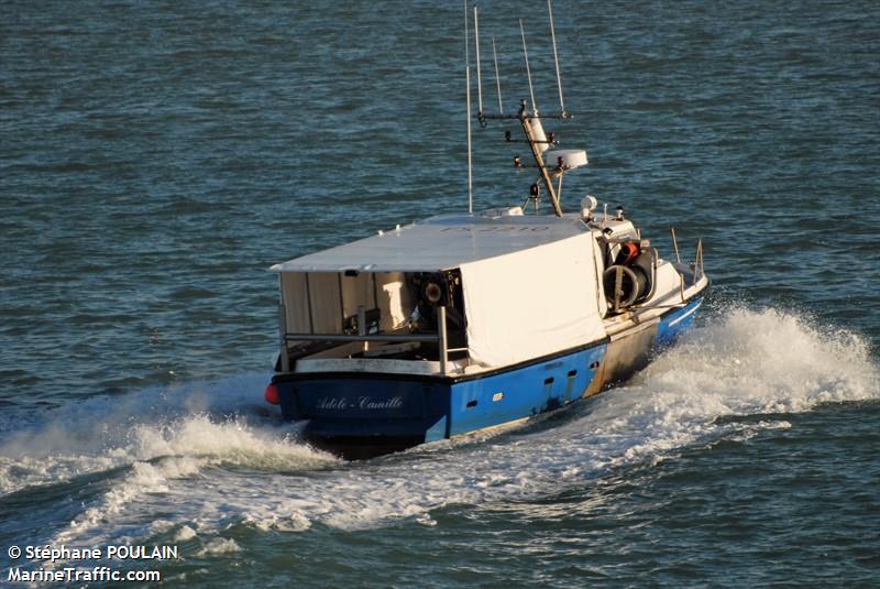 fv adele camille (Fishing vessel) - IMO , MMSI 227317870, Call Sign FS2210 under the flag of France