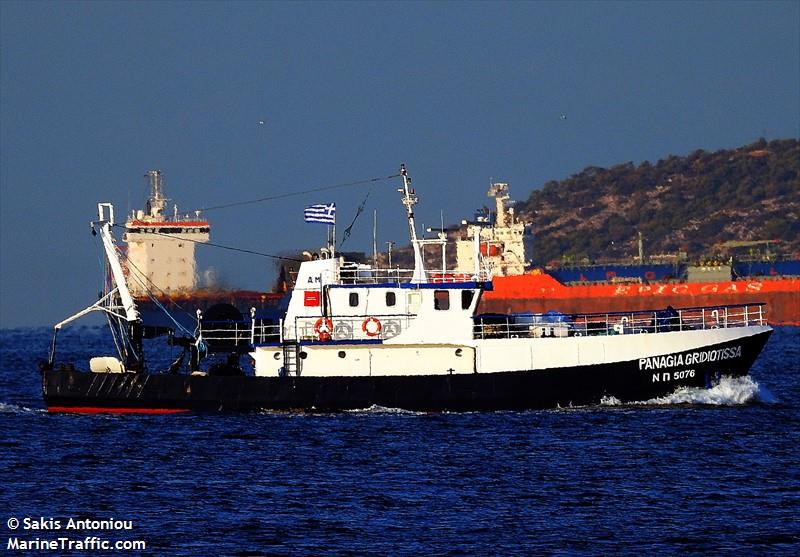 panagia gridiotisa i (Fishing Vessel) - IMO 8811443, MMSI 239383000, Call Sign SW5942 under the flag of Greece