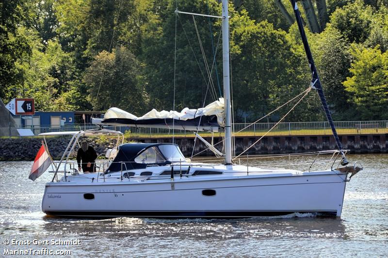 salicornia (Sailing vessel) - IMO , MMSI 244100056, Call Sign PE9855 under the flag of Netherlands