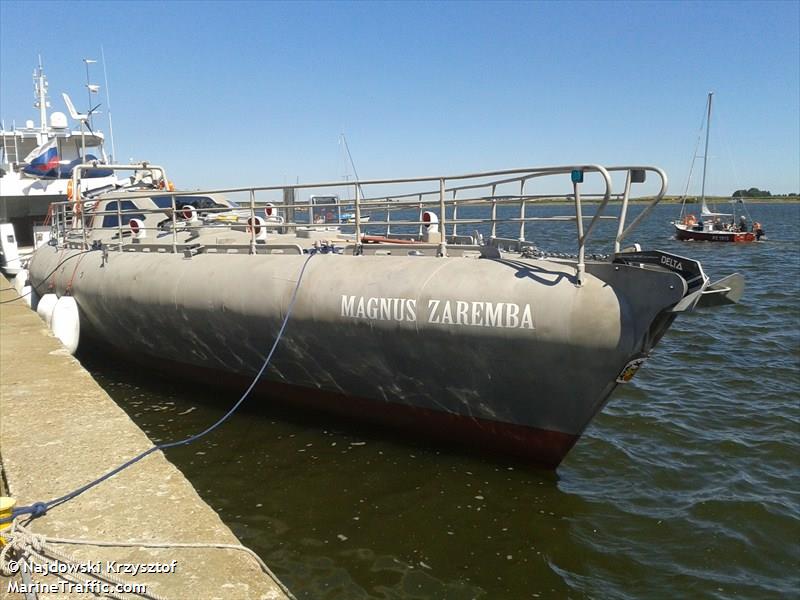 magnus zaremba (Sailing vessel) - IMO , MMSI 261025570, Call Sign SPG3930 under the flag of Poland